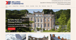 Desktop Screenshot of billingchimneys.co.uk